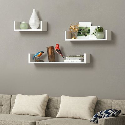 Geen opblaasbare U-vormige drijvende houten muurplank van 3 50 cm 35 cm 25 cm Keuken