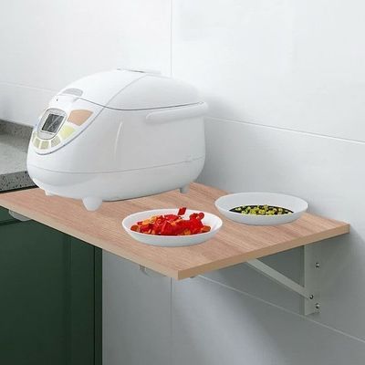 Op maat gemaakte service Modern ontwerp Massivhouten vouwplank voor badkamer Houten wanddekor