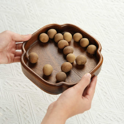 Gepersonaliseerde noten doos druiven plaat bedienende dienblad voor Zuid-Amerikaanse Walnoten verbrand drukken