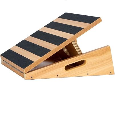 Professionele houten Slant Board Incline Calf Stretch Board voor kunstrehabilitatie