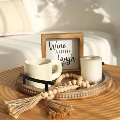 Huis Restaurant Bar Hotel Huwelijk Houten plain kleur serverende dienblad met handvat decoratief