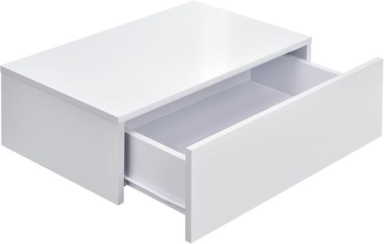 Gemakkelijke stoorkamer in de gang Vloeiend plank met een kast van massief hout 46 x 30 x 15 cm