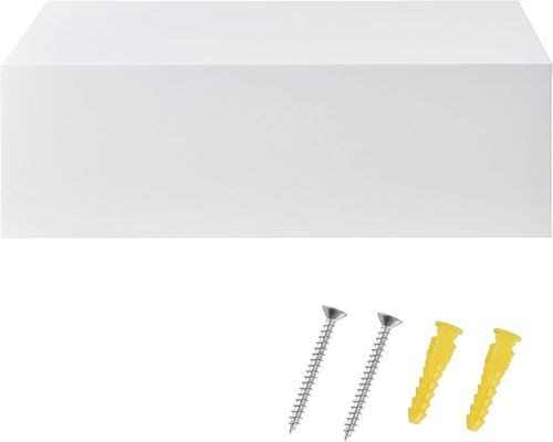 Gemakkelijke stoorkamer in de gang Vloeiend plank met een kast van massief hout 46 x 30 x 15 cm