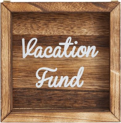 Concurrentieel Brandstijl Houten Vakantiefonds Doos voor milieubesparing Piggy Bank