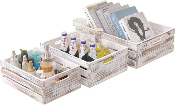 11.25x7.75x4.5' Kisten en dozen van dennenhout voor gepersonaliseerde huisversieringen