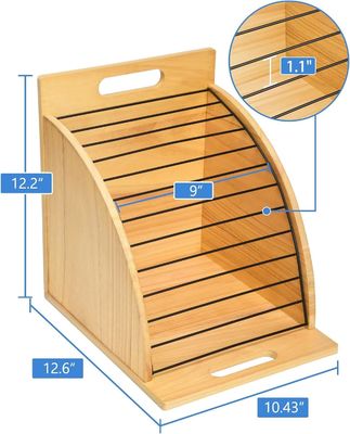 Multifunktioneel houten klembordorganisator voor klaslokaal en kantoor