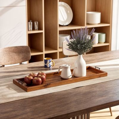 Grote houten serveerplaat Perfect voor het vertonen en serveren van uw favoriete kazen