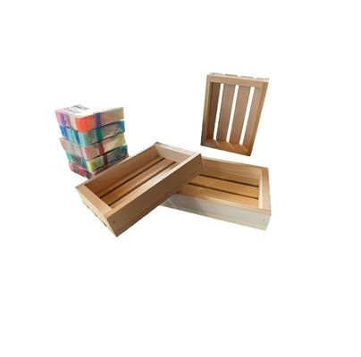 Alle seizoenen 14 stuk handgemaakte houten zeep cadeau sets gratis monster morgen geleverd