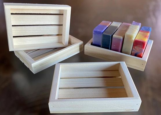 Alle seizoenen 14 stuk handgemaakte houten zeep cadeau sets gratis monster morgen geleverd