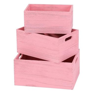 Handgemaakte houten opslag voor groenten en broodvruchten