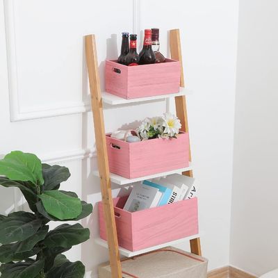 Handgemaakte houten opslag voor groenten en broodvruchten