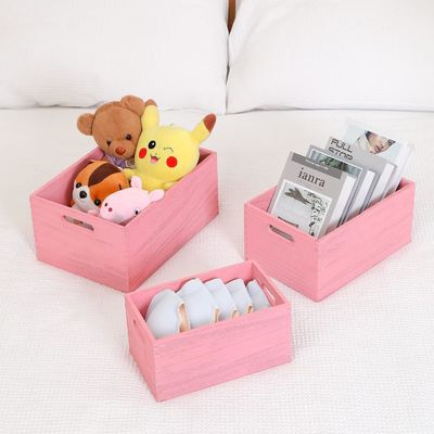 Handgemaakte houten opslag voor groenten en broodvruchten