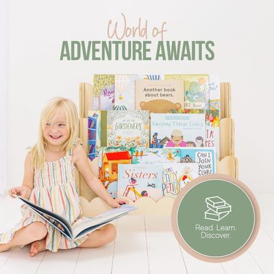 Houten muurplank Decoratie 3-laag Montessori boekenplank voor kinderen op perfecte hoogte