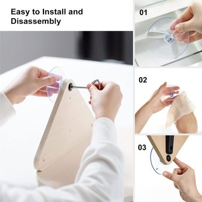 Huismeubelen Kat Klimmer Set Houten Venster Perch Klimtrappen en Schraappost