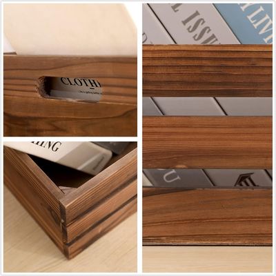 Home Decoratie Custom Set van 3 houten kratten pallets met geschilderde techniek