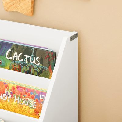 Gesneden houten boekenkast Boekenplank Bewaarplaats Display Rack Organisator voor kinderen Kinderen