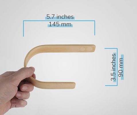 Houten gordijnen Set van 2 moderne boerderij ontwerp voor de verjaardag gelegenheid