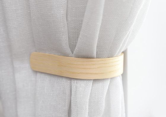 Houten gordijnen Set van 2 moderne boerderij ontwerp voor de verjaardag gelegenheid