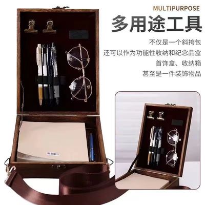 Op maat gemaakte bestelling Paulownia Hout Multifunctionele Verfdoos met opslag Concurrerende prijs