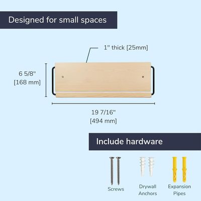 Wandmontage houten moderne slim en kleine schoenen opslag oplossing voor schoenen in de keuken