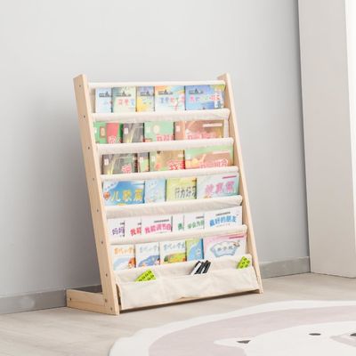 6 Tier Kinderen Boekenrek voor Slaapkamer Productrek Houten Boekenopslagrek Display