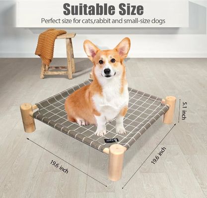 Houten honden- en kattenbed en kattenhammockbed verbeteren het comfort en de gezondheid van uw huisdier
