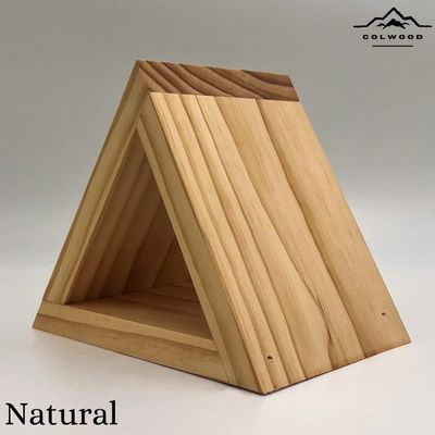 Op maat gemaakte houten boekenstand TIMBER Houten type voor stickers Houten nachtkast boekenhouder