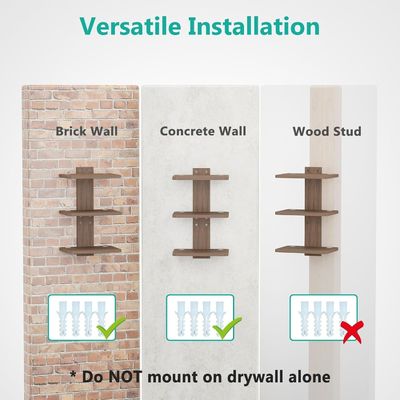 Op maat gemaakte tv-plank voor dvd-spelers kabelboxen routers gameconsoles