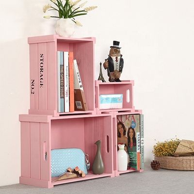 Houten nestkastjes voor handdoeken Rustieke kleine dennenhoutkastjes voor rustieke home display