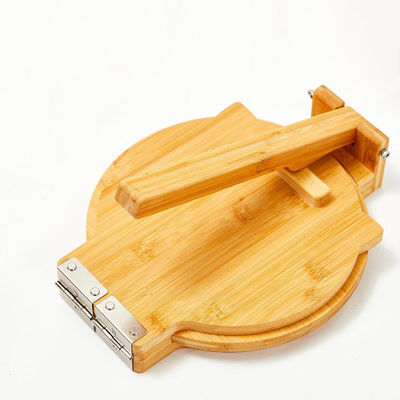 10 inch diameter bamboe tortilla press maker op maat voor zelfgemaakte Mexicaanse tortilla's