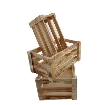 Stevige en duurzame houten fruitkisten 21x10x10cm 21x10x11.2cm 31.2x20.3x14cm voor fruit