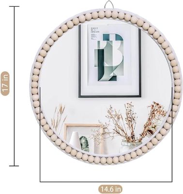 Hotel Huis Badkamer Decoratie Hout Perlen Huis Decoratieve Wand Hang voor slaapkamer Kinderkamer