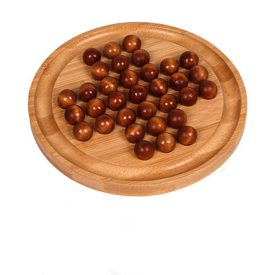 Gepersonaliseerd Logo 202407 Bamboe Eén Onafhankelijk Schaken Tafelspel voor Volwassenen en Kinderen