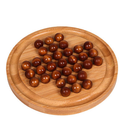 Gepersonaliseerd Logo 202407 Bamboe Eén Onafhankelijk Schaken Tafelspel voor Volwassenen en Kinderen