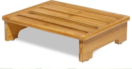 Geschenk ambachtelijke industriële massief houten voetbank perfect voor kantoor badkamer en bedden