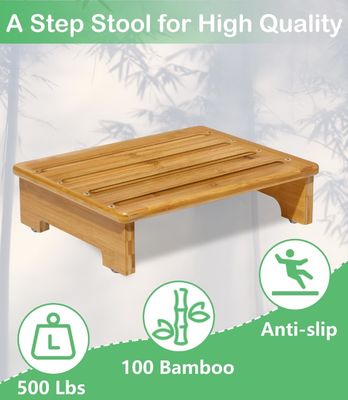 Geschenk ambachtelijke industriële massief houten voetbank perfect voor kantoor badkamer en bedden