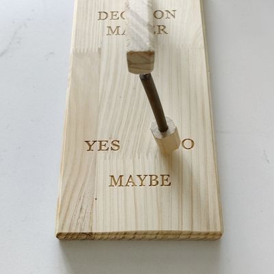 Leeftijdsbereik 8 tot 13 jaar Populair eiken houten gesneden ambachten Decoratie voor buitenspel