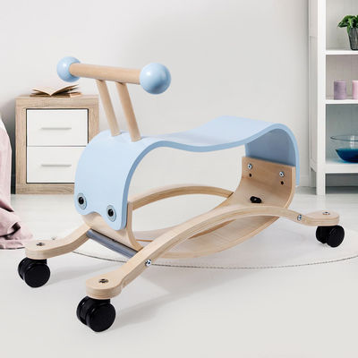 Postverpakking Y Houten kind Rijden Paard Montessori educatieve activiteit voor peuters