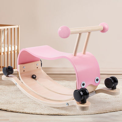 Postverpakking Y Houten kind Rijden Paard Montessori educatieve activiteit voor peuters