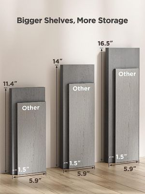 Boerderij rustieke houten drijvende planken Set van 3 voor eetkamer opslag tot 55 lbs