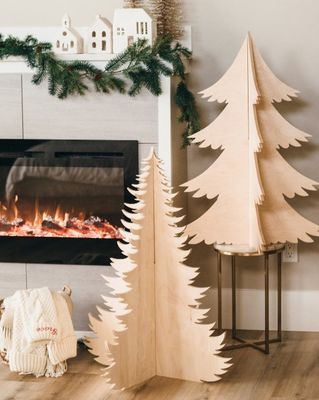 Hoog kwantiteitsvoordeel 202407 Kerstversiering Houten bomen op maat