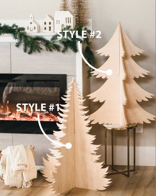 Hoog kwantiteitsvoordeel 202407 Kerstversiering Houten bomen op maat