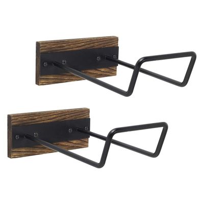 Meubelen voor de woonkamer Multi Sports Ball Storage Rack met gebrande houten wandmontage