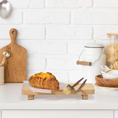 24x13x22cm Pine Wood Riser geweldig voor huisversiering en kleine plantenstandjes Rustieke houten diensten