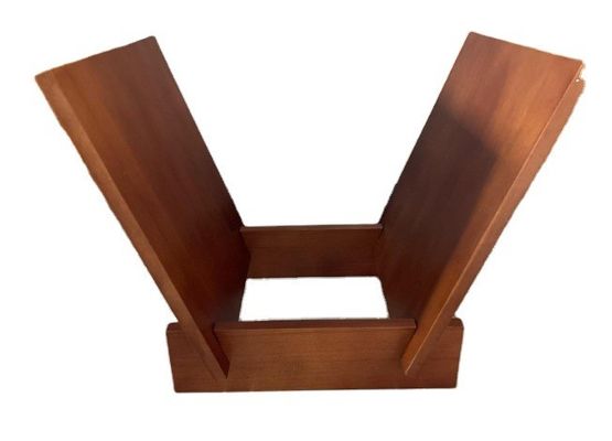 Houten platenhouder Hou je platen in perfecte staat met dit rek