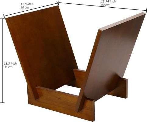 Houten platenhouder Hou je platen in perfecte staat met dit rek