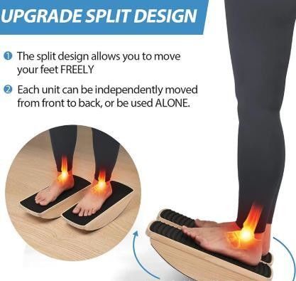 OEM ODM Acceptabele kantoor-thuis anti-slip vermoeidheid mat met houten wobble board