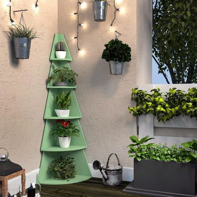 Designstijl Moderne hoge hoekschappen voor kinderen 5 tier boom boekenplank Hoek boekenplank