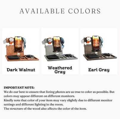 Aanbevolen bestelling Geaccepteerd Pine Hout Kleur Cell Phone Stand Horloge Houder Portemonnee Sleutelhouder