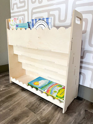 Montessori Houten meubels Kinderdagverblijf Geschenk Houten boekenplank voor functie Bespaar ruimte